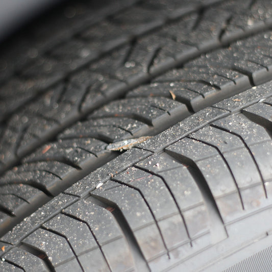 Flat Tire Service Near Markham, Ontario. Nail in tire.