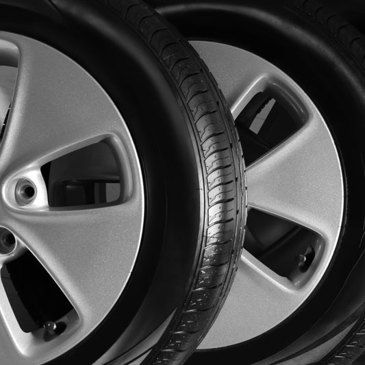 Mobile tire repair service for punctured tires or valve core problems.